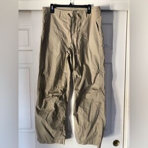 Izod Women's Wide Leg Pants in Tan